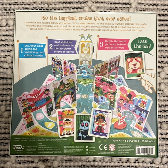New in box Funko Game - Its a small world - Picture 2 of 2